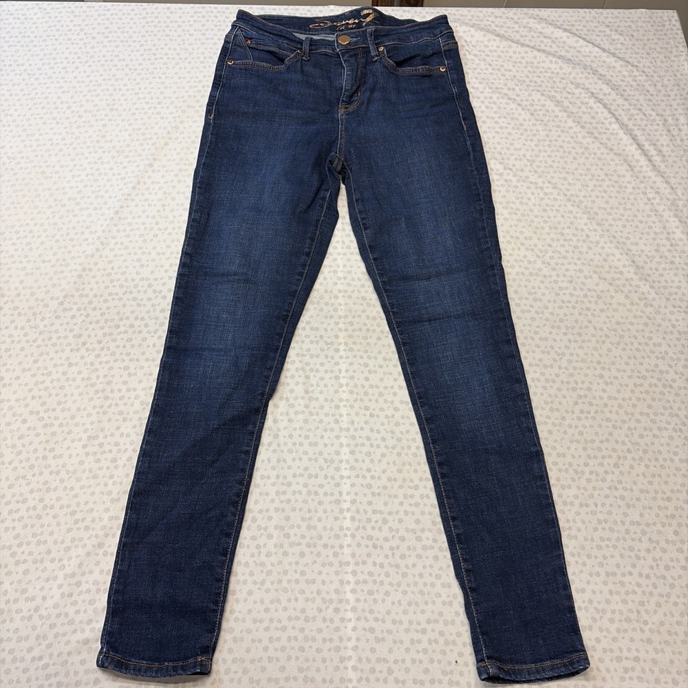 Seven7 Metro Ultra High Rise Skinny Jeans Size 4 Classic Style Classic Logo